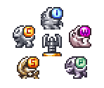 Super Metroid Beam Items (GBA-Style) - Metroid Customs