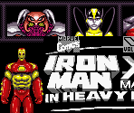 Super Game Boy Border - Iron Man & X-O Manowar in Heavy Metal