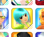 Character Icons - Dance Dance Revolution II / Hottest Party 5