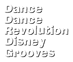 Font - Dance Dance Revolution: Disney Grooves