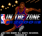 Introduction, Konami Logos & Title Screen - NBA In the Zone 2000