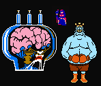 Mother Brain, King Hippo & Eggplant Wizard (NES-Style) - Captain N: The Game Master Customs