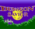 J-Wing Logo & Title Screen - Dungeon Savior (JPN)