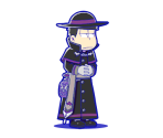 Ichimatsu (Akuma Angel Killer) - Osomatsu-san Hesokuri Wars: Battle of the NEETs