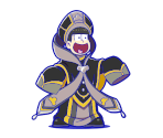 Jyushimatsu (Akuma Angel Killer) - Osomatsu-san Hesokuri Wars: Battle of the NEETs