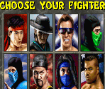 Fighter Select & Battle Tower - Mortal Kombat 2