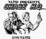 Introduction, Credits & Game Control Select Screen - Chase H.Q. / Taito Chase H.Q.
