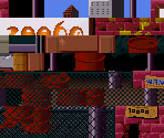 Stage 1 Tileset & Objects - Double Dragon