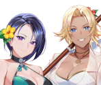 Shamir & Catherine (Summer Longing) - Fire Emblem: Heroes