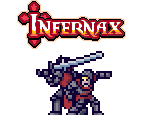 Swordcedor and Cervile (Helltaker Colors) - Infernax Customs
