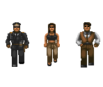 Unused Civilians - Mars 3D / Mars - The Ultimate Fighter