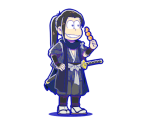 Osomatsu (Shinpingumi: Mechanical Youkai Exhibit) - Osomatsu-san Hesokuri Wars: Battle of the NEETs