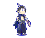 Karamatsu (Shinpingumi: Mechanical Youkai Exhibit) - Osomatsu-san Hesokuri Wars: Battle of the NEETs