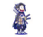 Jyushimatsu (Shinpingumi: Mechanical Youkai Exhibit) - Osomatsu-san Hesokuri Wars: Battle of the NEETs