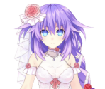 Purple Heart (Mermaid Rose Wedding) - Neptunia & Friends / Mainichi Compile Heart