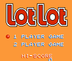 Title Screen - Lot Lot (JPN)