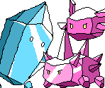 Crystal/Ice Beetle, Drone and Golem - Tribal Hunter