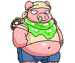 Slime Pig - Tribal Hunter