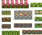 Tileset Animations & Sprite Overlays - Super Nazo Puyo Tsuu: Rulue no Tetsuwan Hanjyouki (JPN)