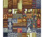 Teika Teika Village Interior Tileset - Super Nazo Puyo Tsuu: Rulue no Tetsuwan Hanjyouki (JPN)