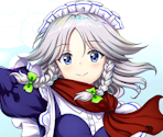 Sakuya Izayoi (Cherry Blossom: Time) - Touhou LostWord