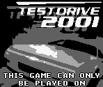 Game Boy Error Message - Test Drive 2001
