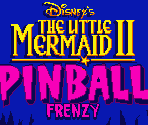 Start Screens & Title Screen - The Little Mermaid II: Pinball Frenzy