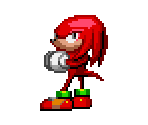 Knuckles (Special Stage, Sonic CD-Style) - Sonic the Hedgehog Customs