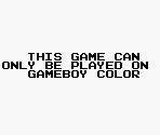 Game Boy Error Message - NHL Blades of Steel