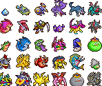 Monster Menu Sprites - Dragon Quest Monsters: Joker