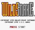 Opening Logos & Title Screen - WildSnake