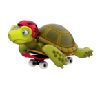 Skater Turtle - KID PIX 5: The STEAM Edition