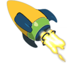 Rocket - KID PIX 5: The STEAM Edition