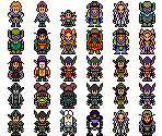 Playable Characters - Paladin's Quest / Lennus