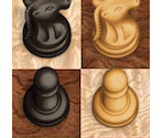 Board and Chess Pieces (Staunton) - Chess