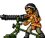 Machine Gun Soldier - Commando 2: Battle of Asia