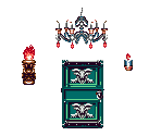 Candles, Lamp and Door - Castlevania: Bloodlines