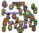 Other Light World NPCs - The Legend of Zelda: A Link to the Past