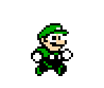 Luigi (Mega Man NES-Style) - Mario Customs