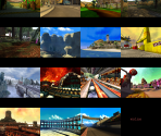 Level Select - M&M's Kart Racing