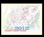 New Years Postcard 2012 - Skullgirls 2nd Encore