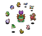 Light World Animals, King Zora & Mad Batter - The Legend of Zelda: A Link to the Past