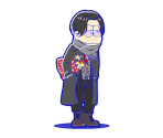 Ichimatsu (Yakuza Wolf: Christmas Eve) - Osomatsu-san Hesokuri Wars: Battle of the NEETs