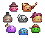 Town Slimes - Terraria