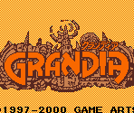 Opening Logos, Title Screen & Main Menu - Grandia: Parallel Trippers