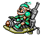 Pig Jetski - Rocket Knight Adventures