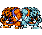 Gririan and Woo (Super Mario World-Style) - Ghosts'n Goblins Customs