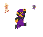 Waluigi (SMB1 NES-Style) - Mario Customs