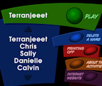 Name Select Placeholder - Mickey Mouse Kindergarten