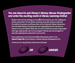 Disney Learning Online Message - Mickey Mouse Kindergarten